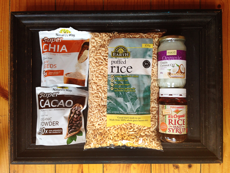 FIT MUM puffed rice bars recipe 1 sm