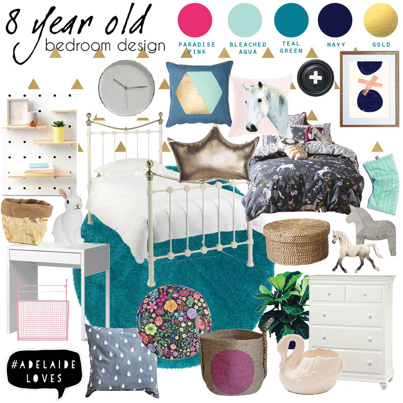 8 year old girl bedroom